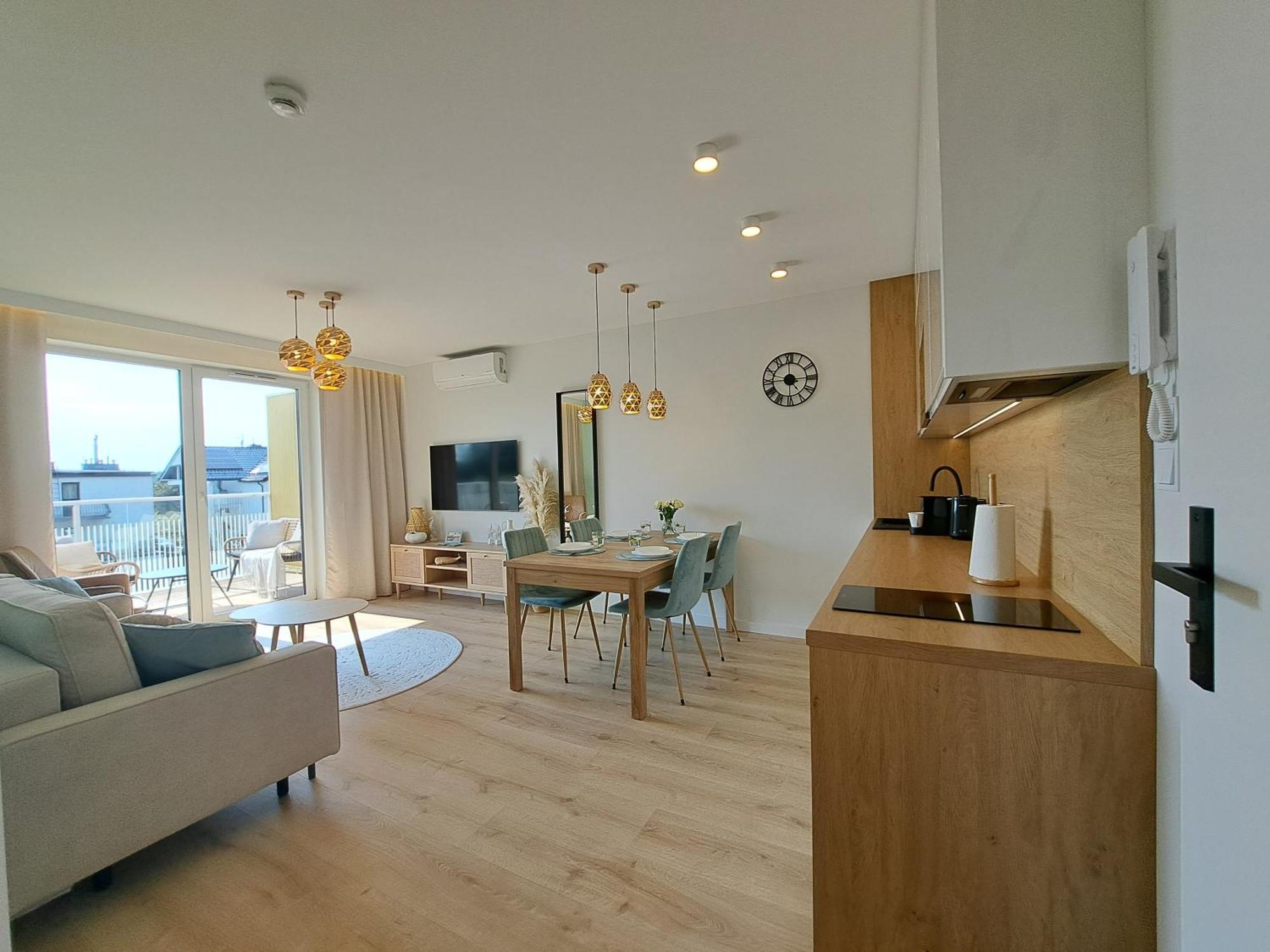 Apartament Sloneczny & Spa Plazowa A208 Гжибово Екстер'єр фото