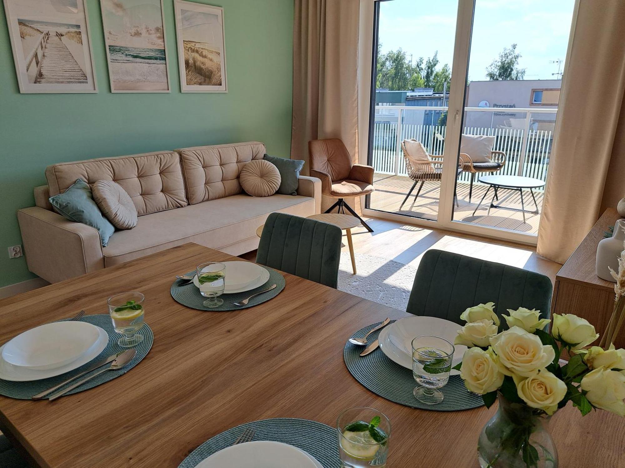 Apartament Sloneczny & Spa Plazowa A208 Гжибово Екстер'єр фото