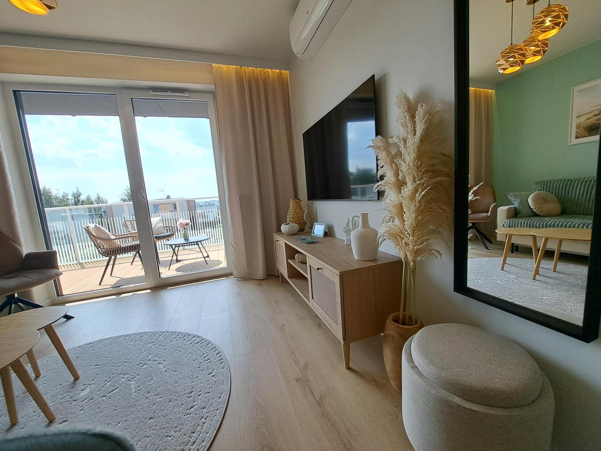 Apartament Sloneczny & Spa Plazowa A208 Гжибово Екстер'єр фото